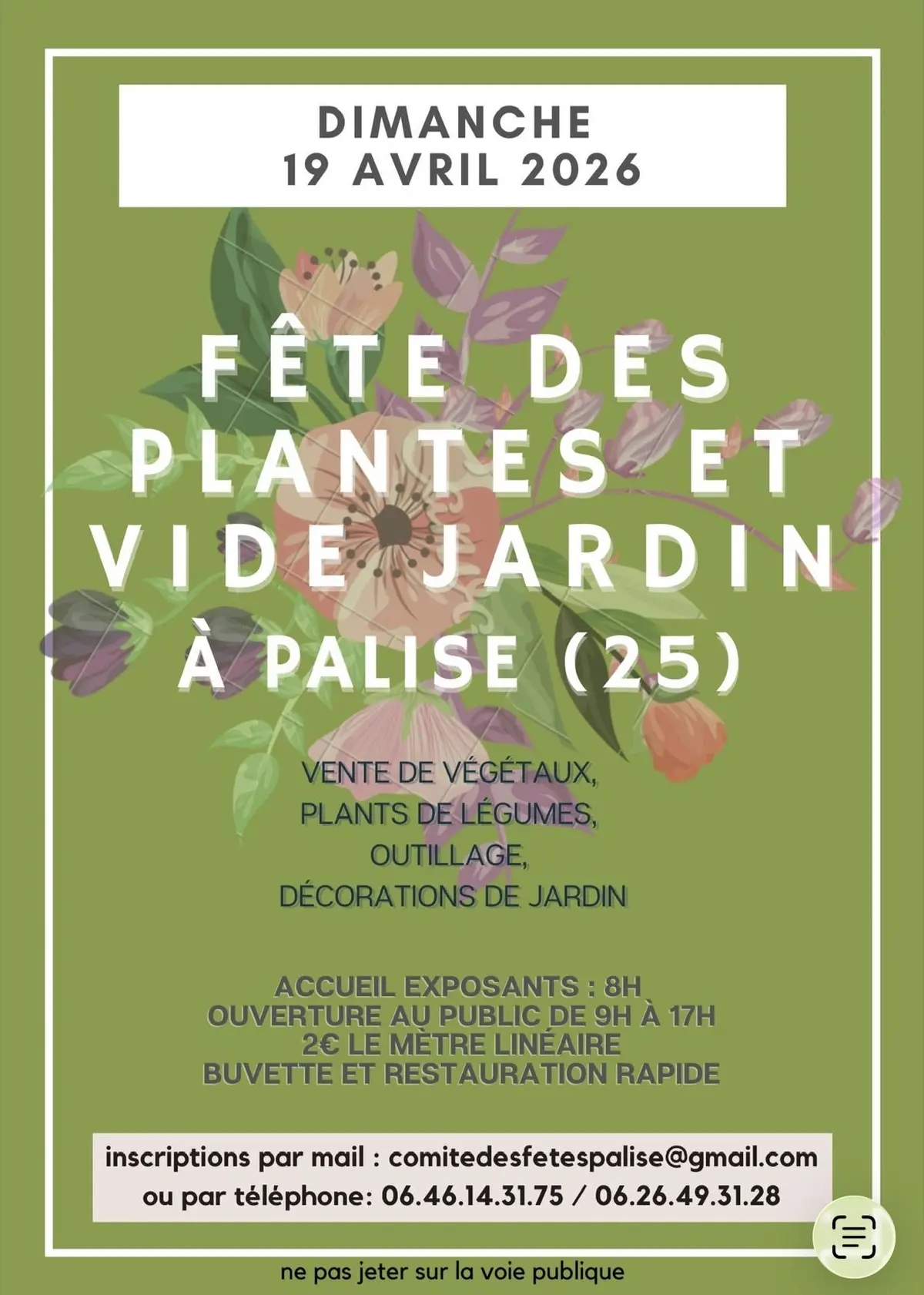 Fête des plantes et vide-jardin