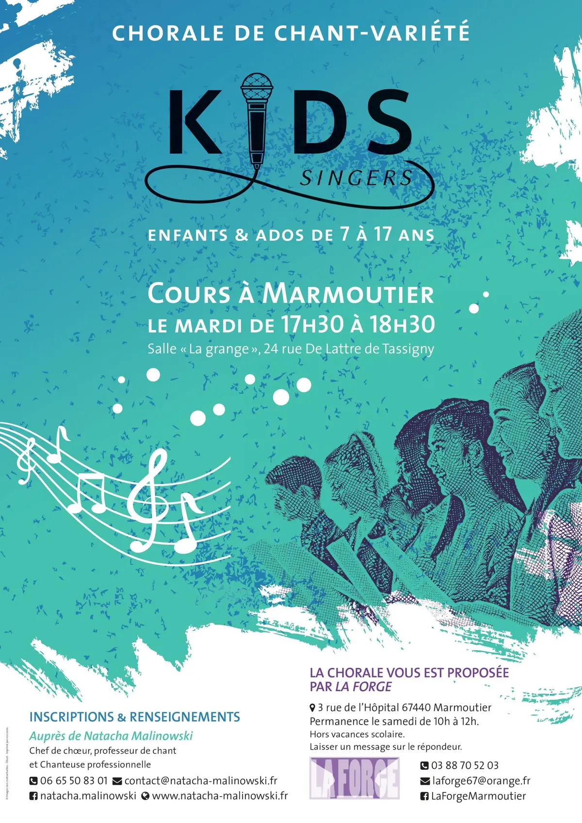 Chorale de chant-variété Kids singers