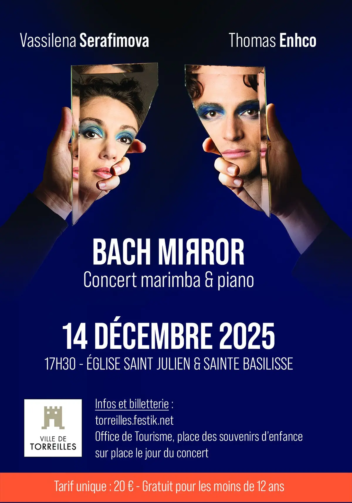 Bach Mirror - Vassilena Serafimova & Thomas Enhco