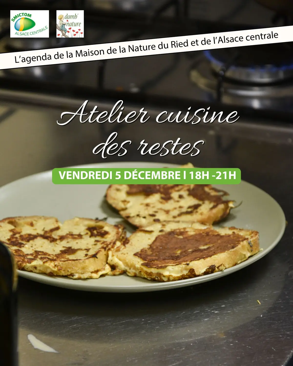 Atelier cuisine des restes
