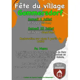 Fête du village