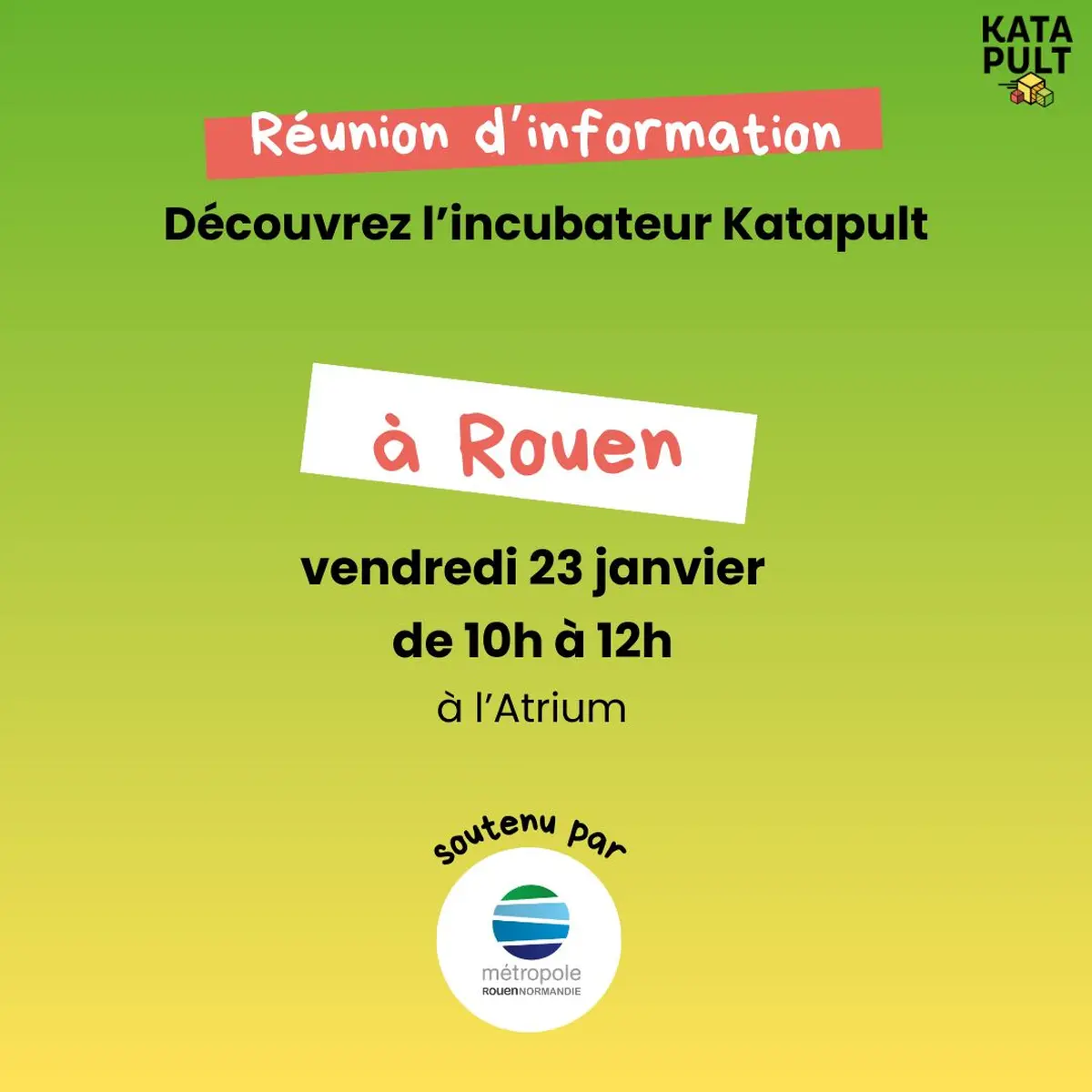 Découvrir Katapult, l'incubateur normand de l'ESS