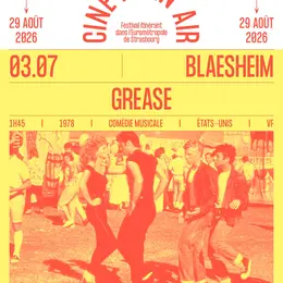 Ciné Plein Air ! - Grease