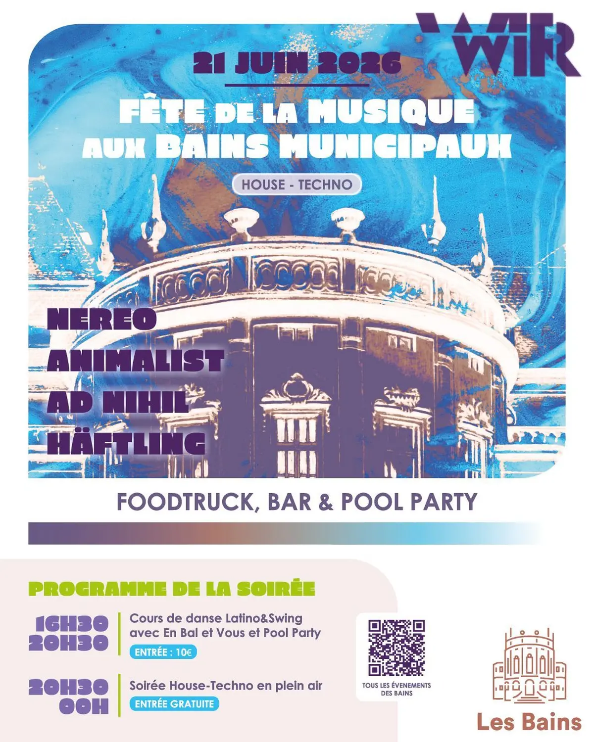 Fête de la Musique - WIR aux Bains Municipaux