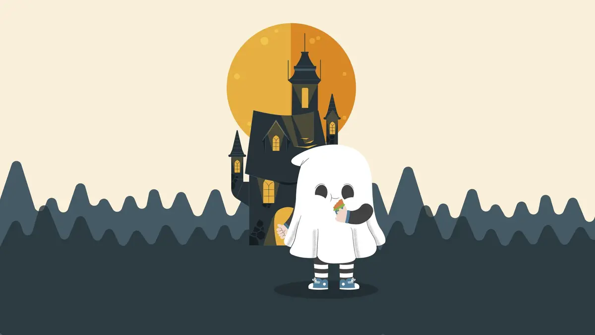 Conte pour tout-petits : un fantôme très gourmand