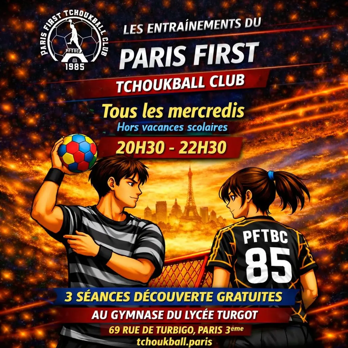 TchoukBall à Paris République