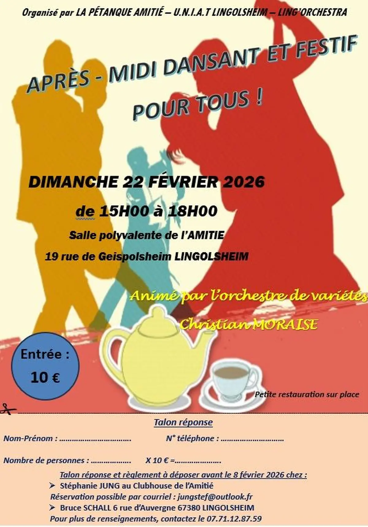 Après midi dansant et festif