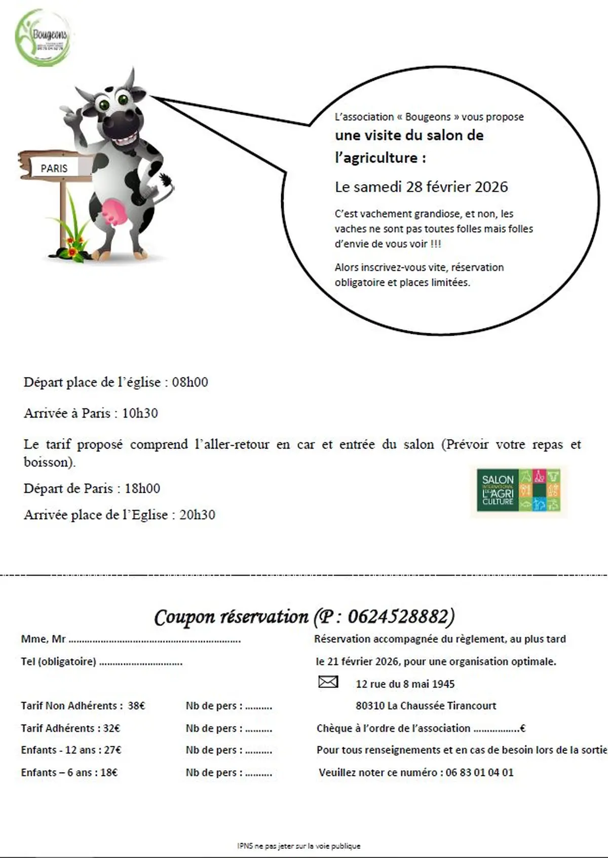 Voyage au salon de l'agriculture