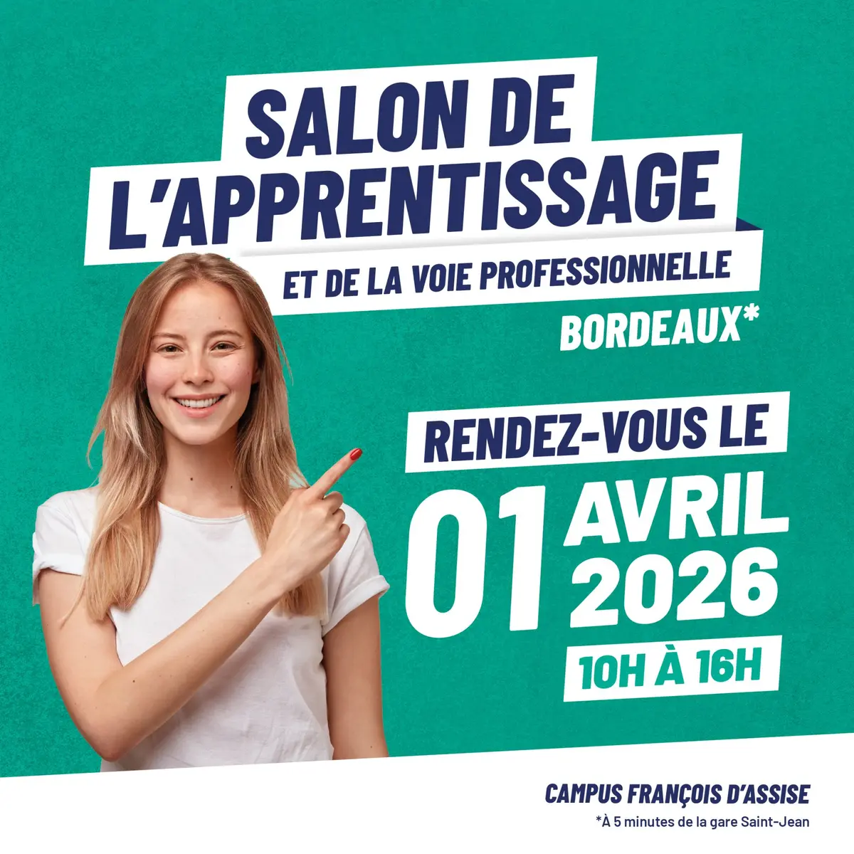 Salon de l'apprentissage et de la voie professionnelle - 1er avril 2026