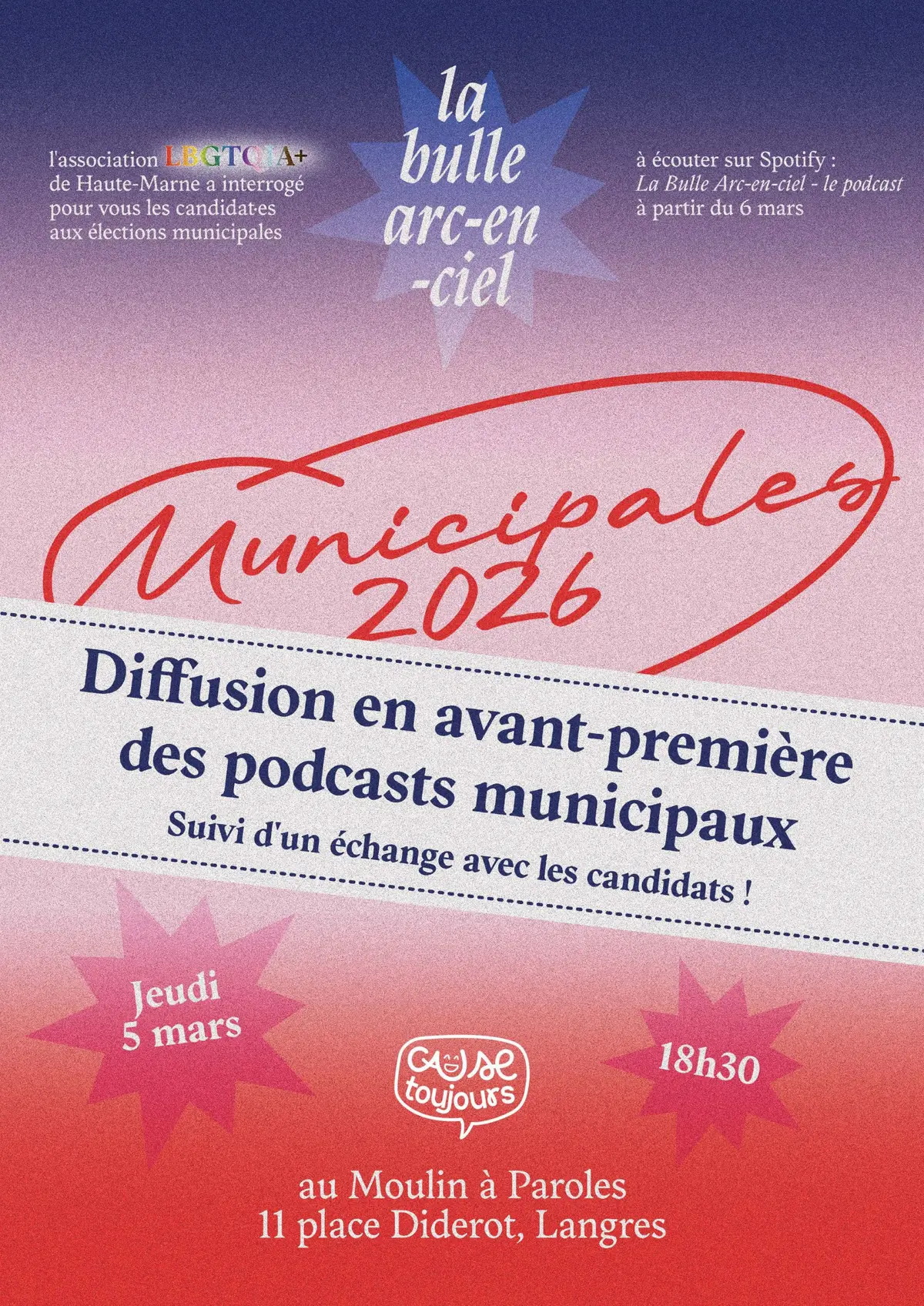 Municipales 2026 : avant-première des podcasts