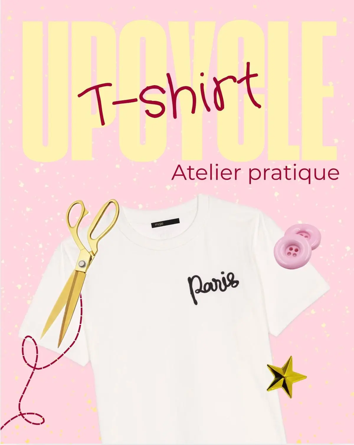 Atelier pour les enfants Upcycling T-shirt