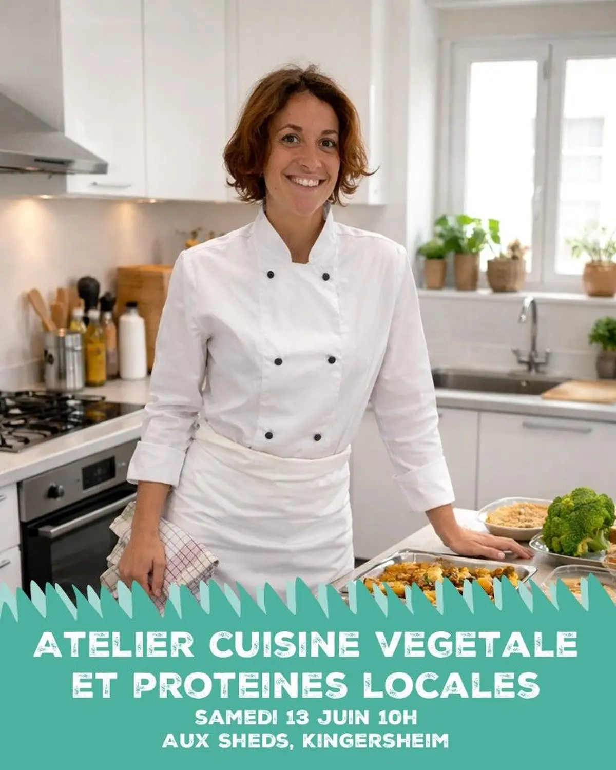 Atelier cuisine végétale & protéines locales