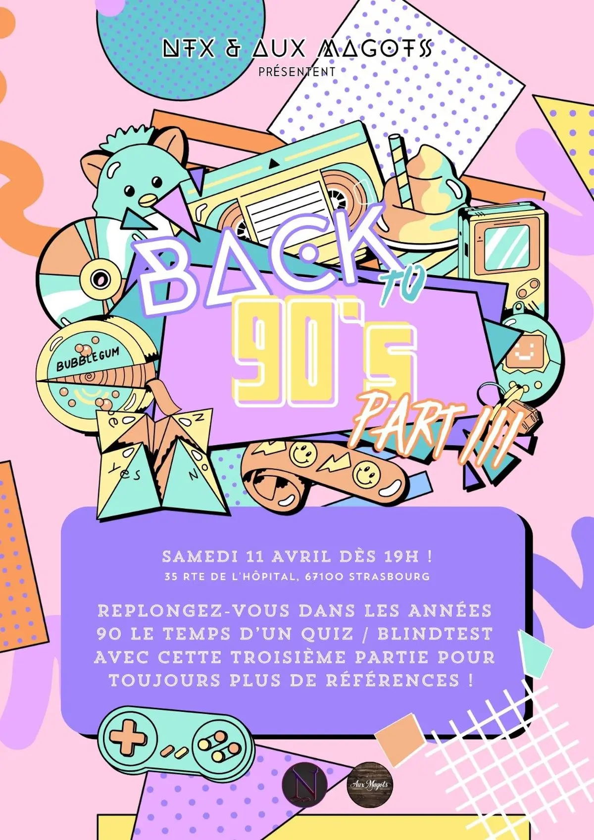 Soirée Quiz Blindtest Back to 90's Part III