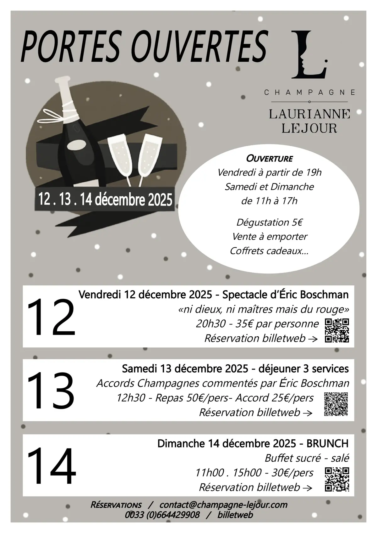 Portes ouvertes champagne Laurianne Lejour 