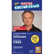 Festival Culturissimo - Lecture de Dominique Pinon
