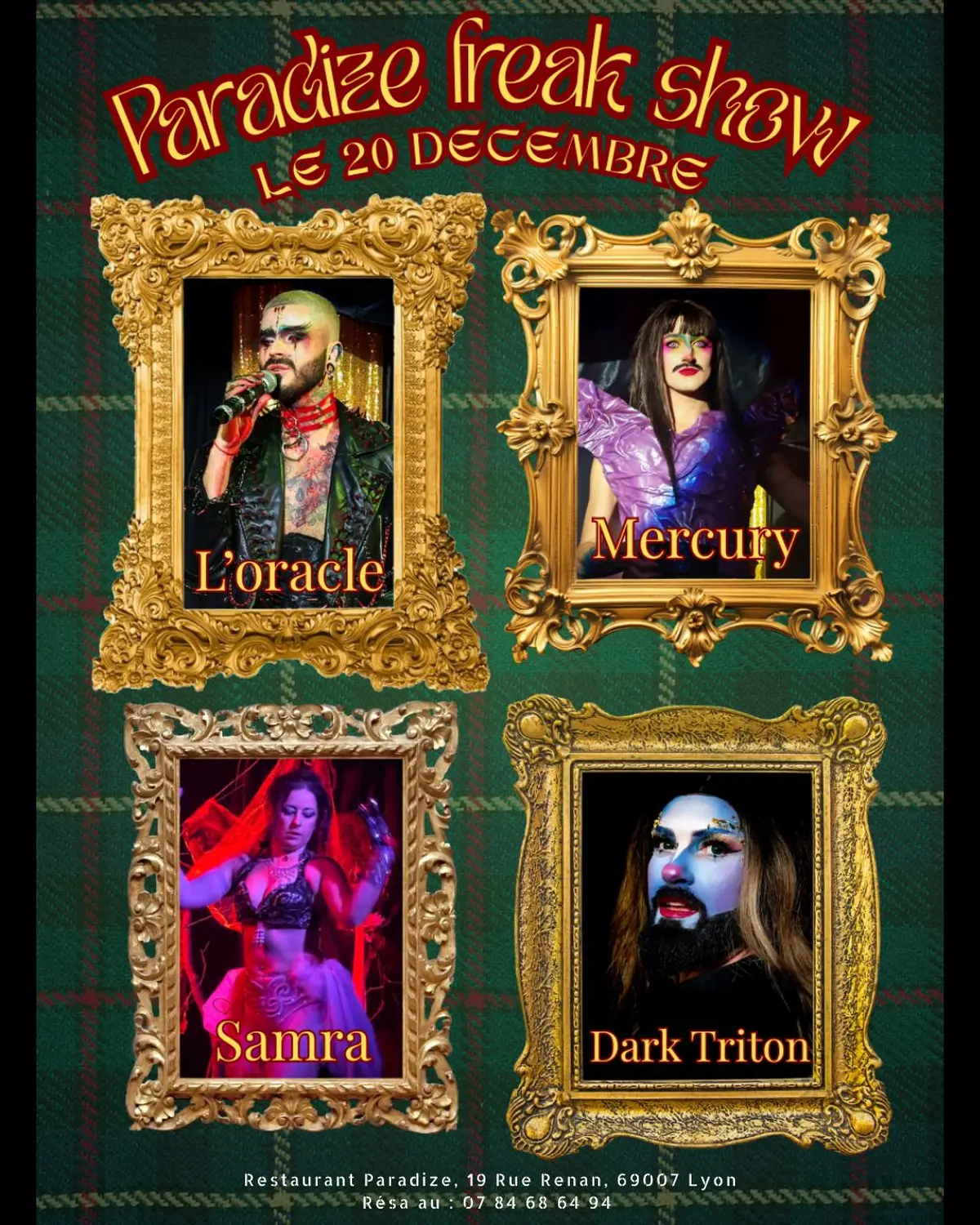 CABARET Paradize Freak Show 