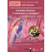Concert Chagall : l'amour et la musique