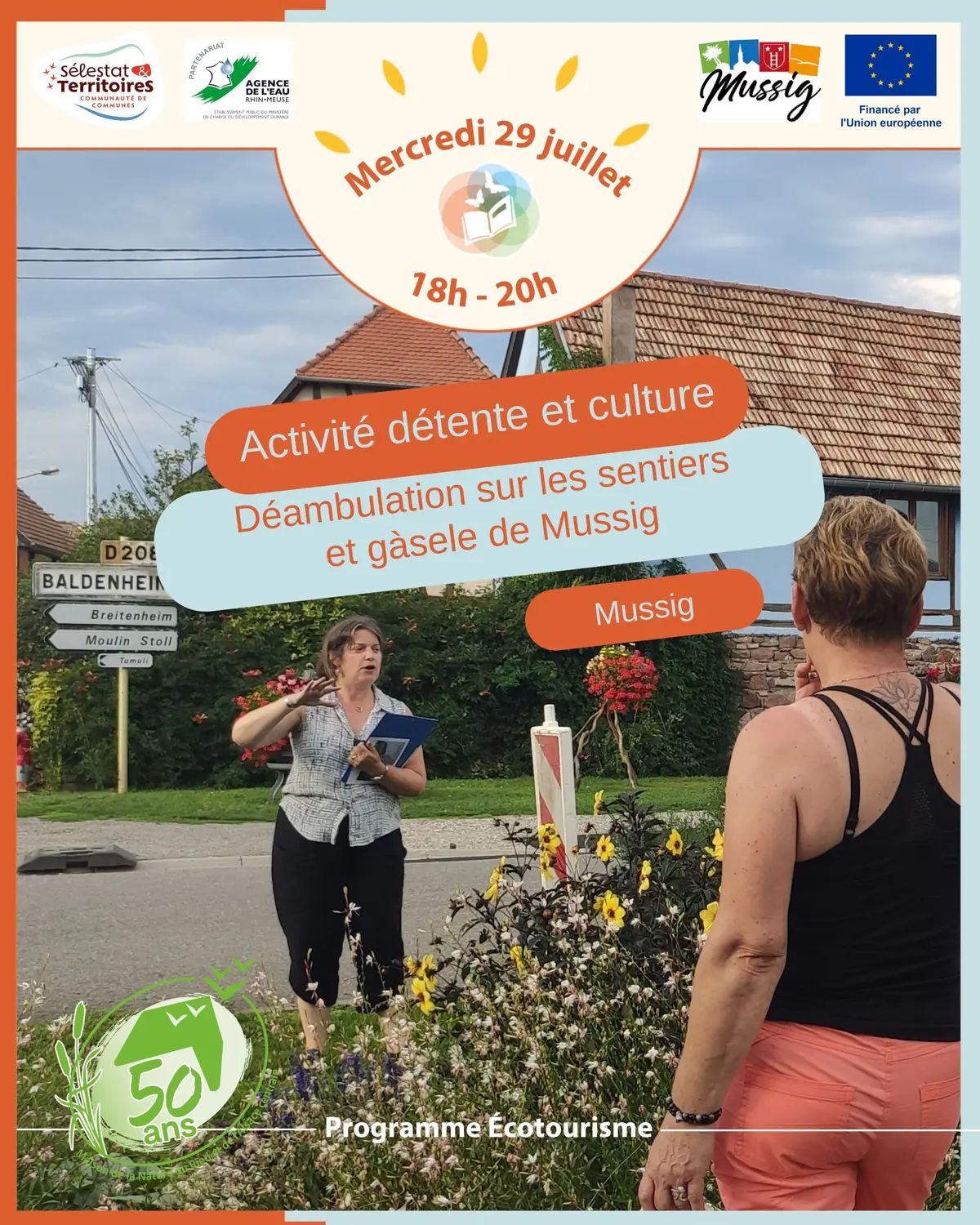 Déambulation sur les sentiers et gàsele de Mussig