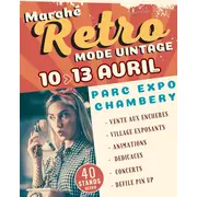 Marché rétro et mode vintage