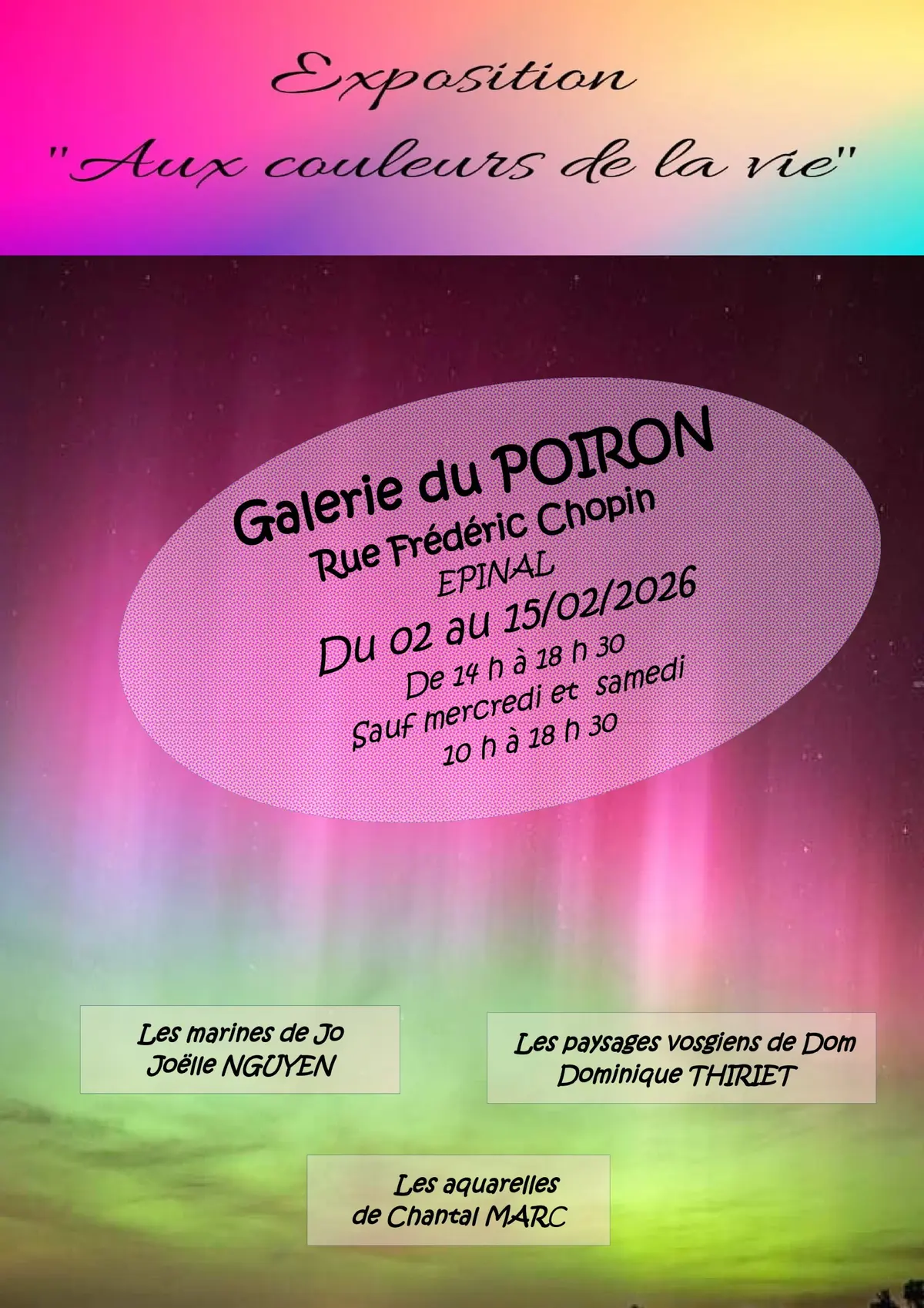 aux couleurs de la vie