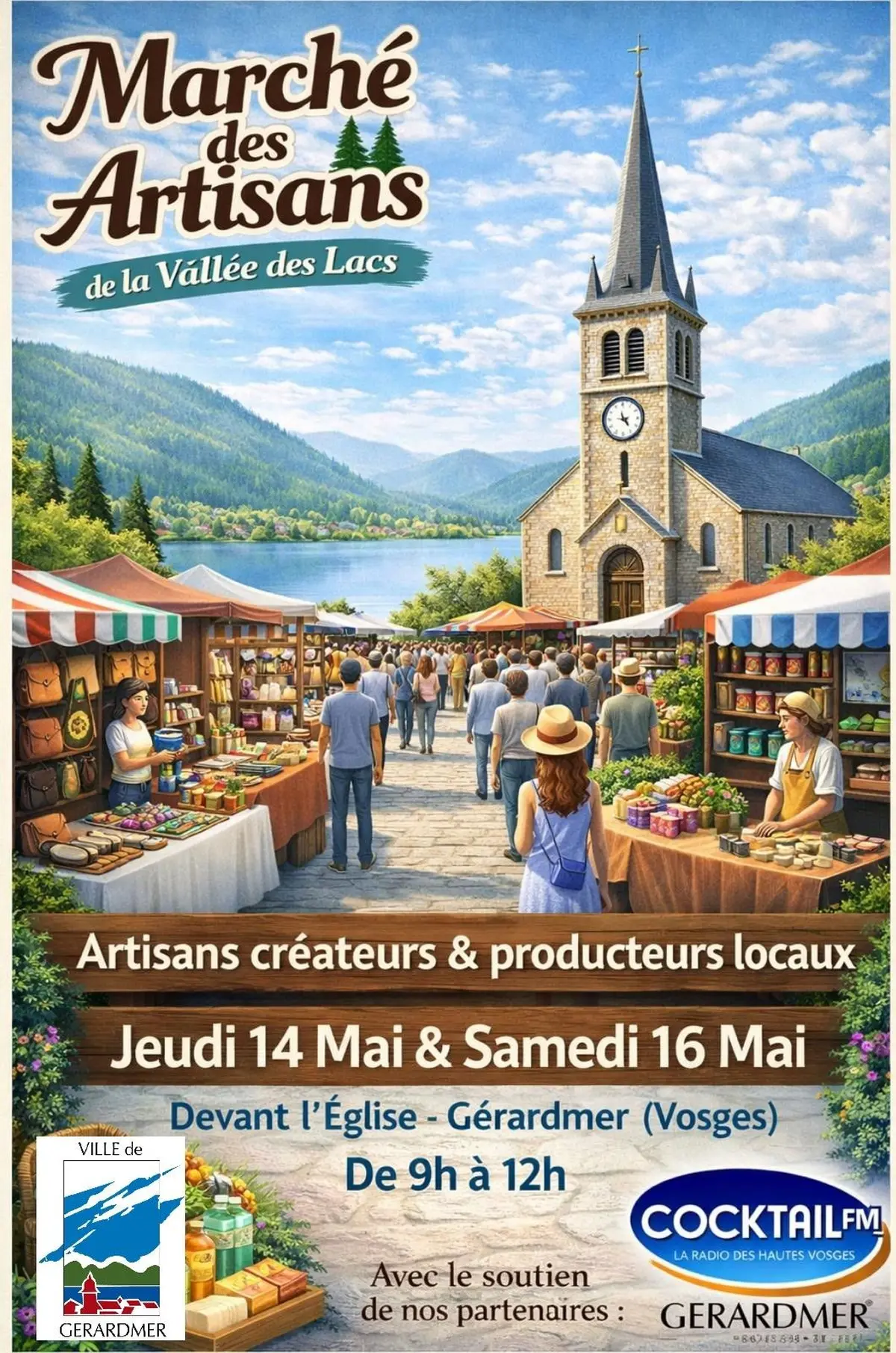 Marché des Artisans de la Vallée des Lacs - Artisans Créateurs locaux