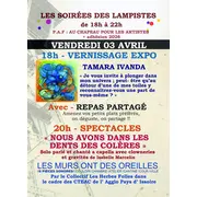 Repas partagé, Vernissage et spectacles