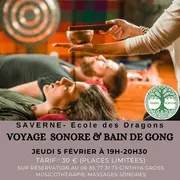 Voyage sonore bols tibétains, cristal et bain de gong sacré
