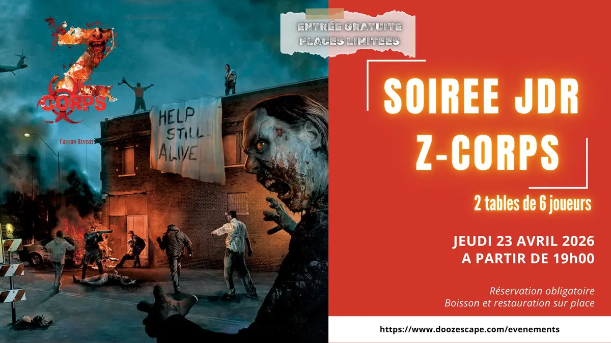 Les Jeux'di du Malleus - Initiation Z-corps 