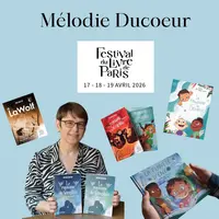 Dédicaces Mélodie Ducoeur au Festival du Livre de Paris &copy; Mélodie Ducoeur et Elodie Neveu