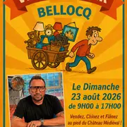 vide greniers autour du château de Bellocq