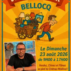 vide greniers autour du château de Bellocq