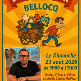 vide greniers autour du château de Bellocq