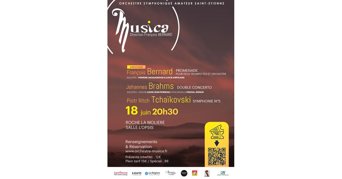 Concert de l'orchestre Musica à Roche-la-Molière