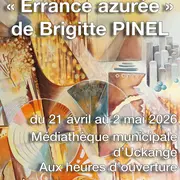 Exposition de Peinture Errance azurée