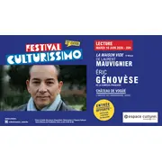 Festival Culturissimo - Lecture d'Éric Génovèse