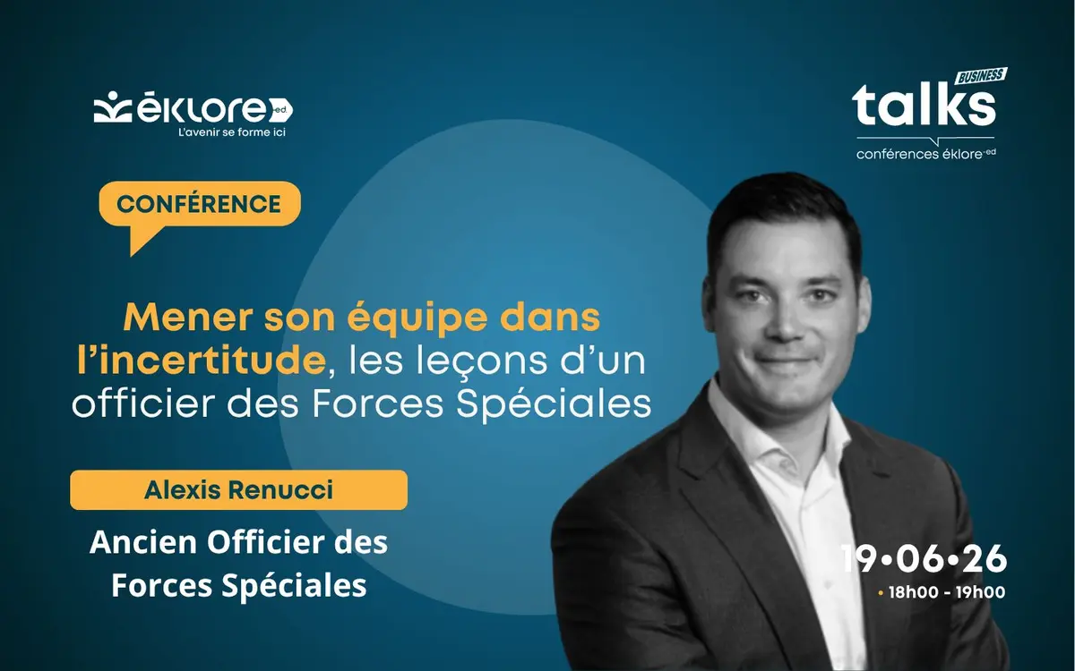 Conférence éklore-ed Diriger dans l'incertitude avec Alexis Renucci