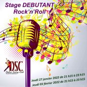 Stage de ROCK\'N\'ROLL Niveau DEBUTANT 