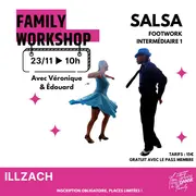 Stage Salsa Footwork – Niveau Intermédiaire à Illzach