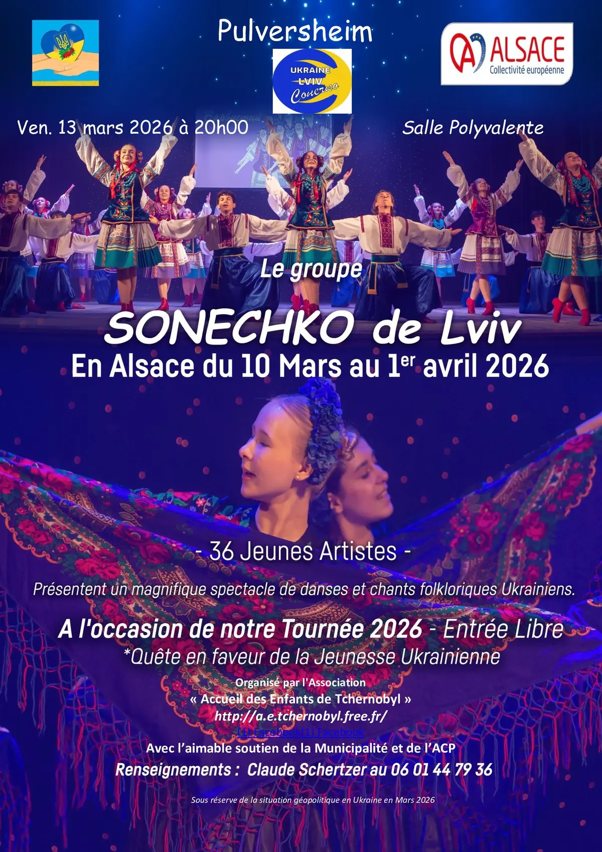 Spectacle de Danses et Chants Ukrainiens