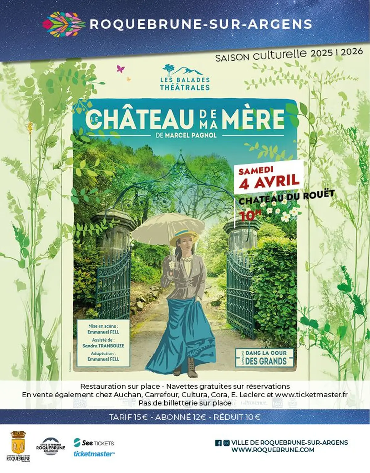 Le château de ma mère - balade théâtralisée