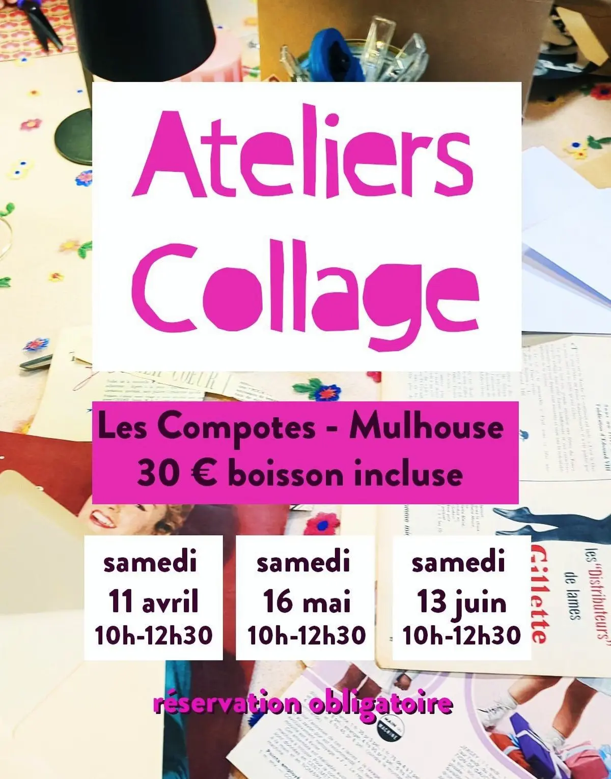 Atelier collage 