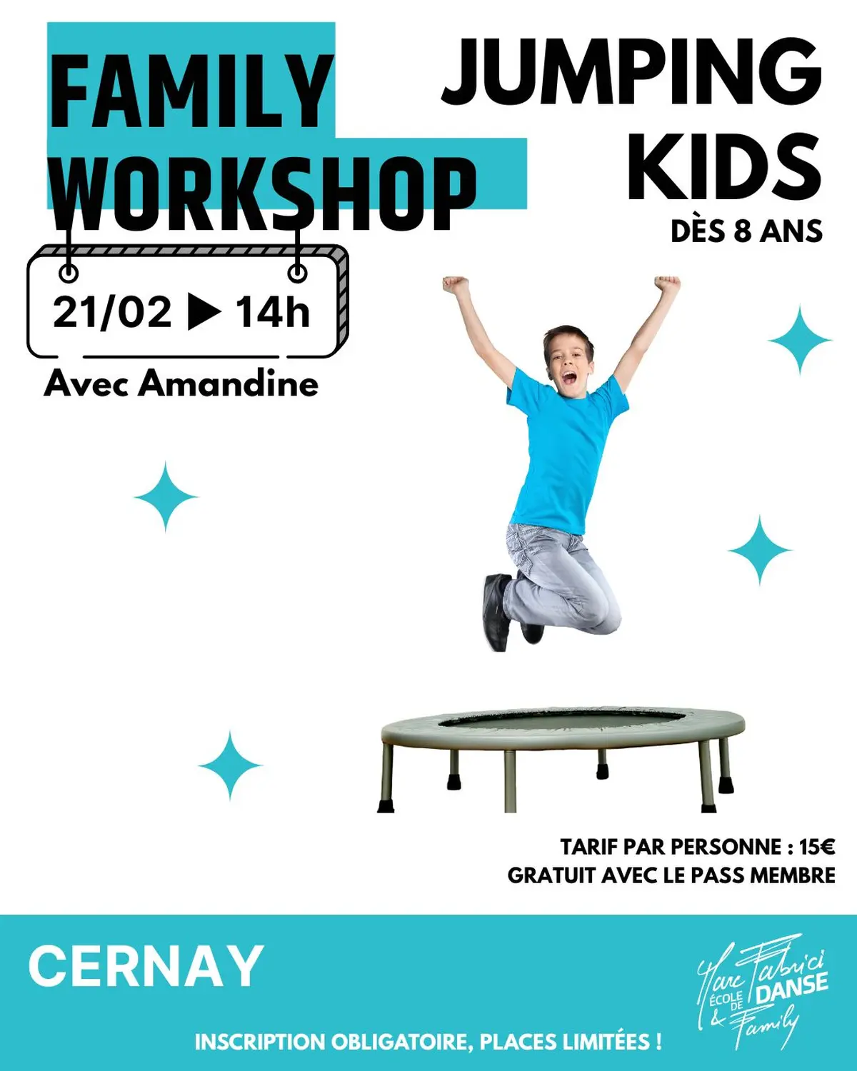 Family Workshop – Jumping Kids (Enfants dès 8 ans)