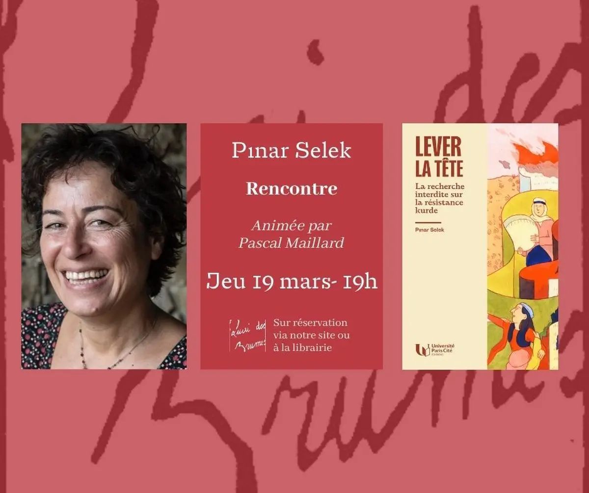 Rencontre avec Pınar Selek, animée par Pascal Maillard 