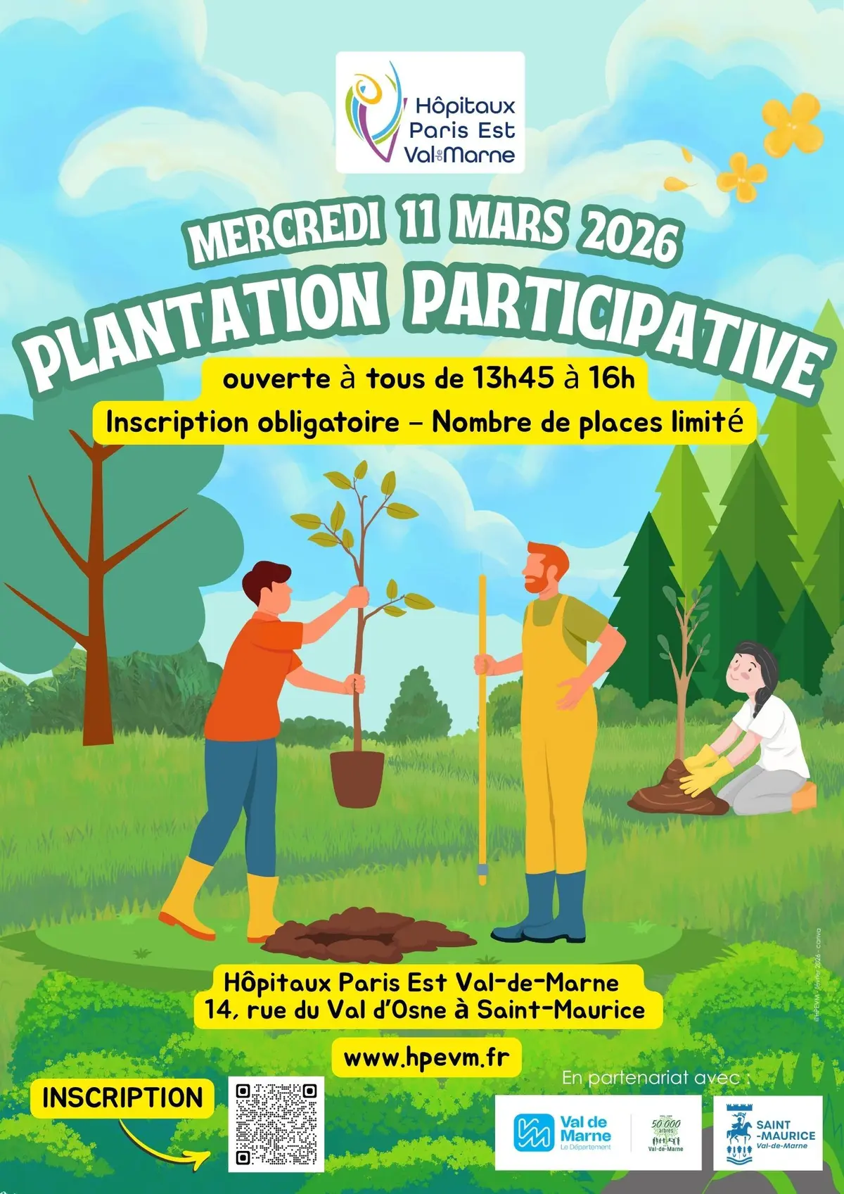 Plantation Participative aux HPEVM !