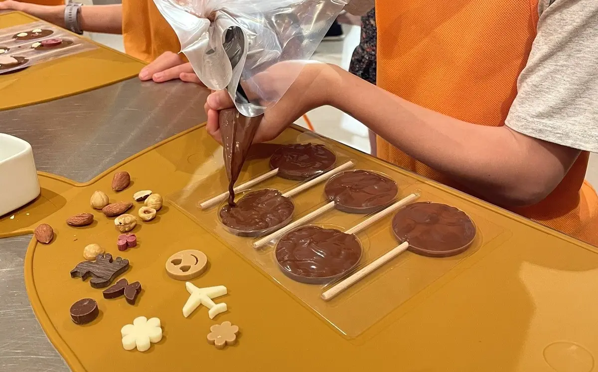 Choco'chups : Personnalisez vos sucettes au chocolat 