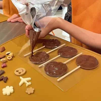 Choco'chups : Personnalisez vos sucettes au chocolat 