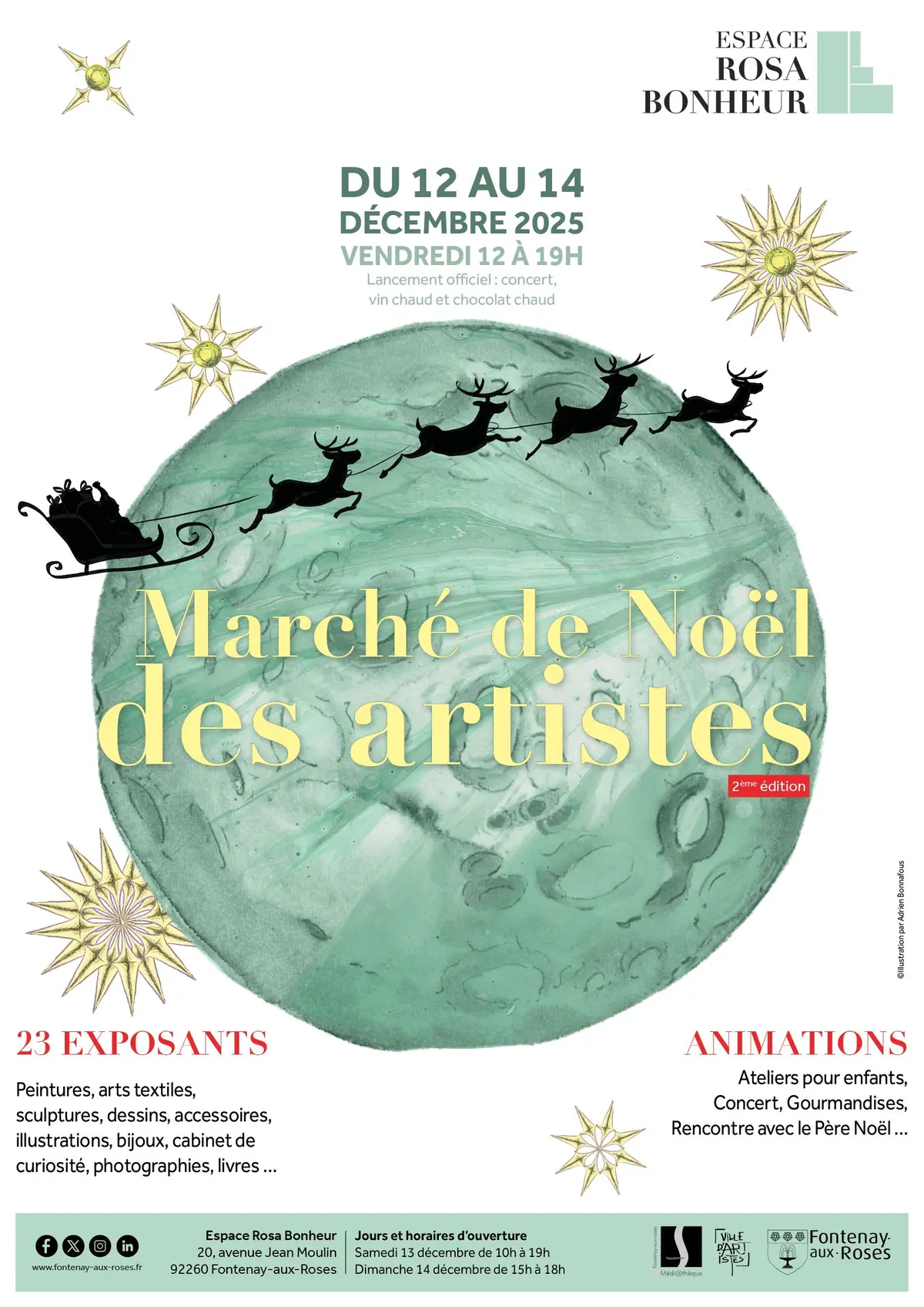 2e édition du Marché de Noël des artistes