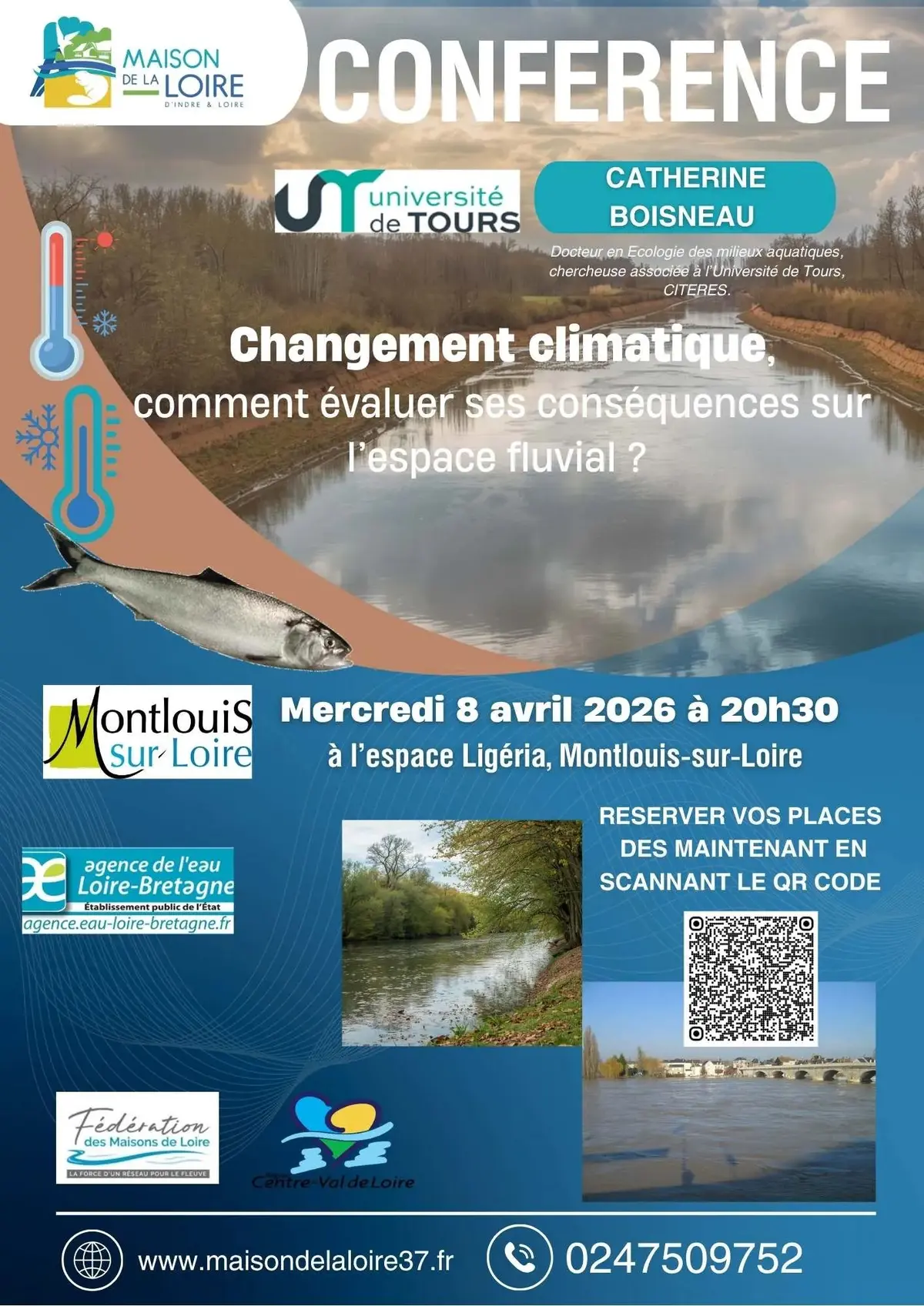 Changement climatique, comment évaluer ses conséquences sur l’espace fluvial ?