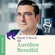 Aurélien Benoilid présente ReZet à la librairie Kléber