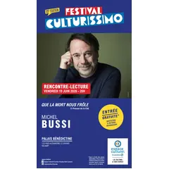 Festival Culturissimo - Rencontre/lecture de Michel Bussi